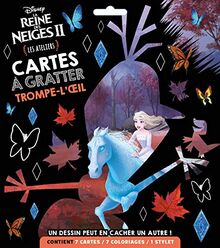 La reine des neiges II : cartes à gratter trompe-l'oeil