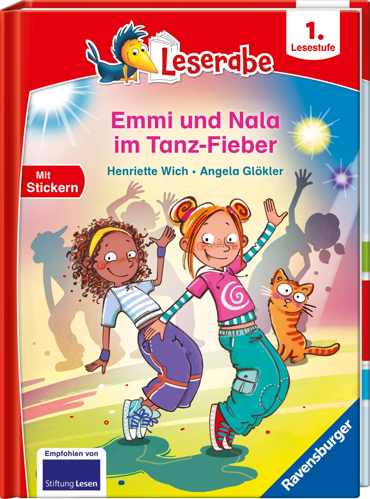 Emmi und Nala im Tanzfieber - lesen lernen mit dem Leseraben - Erstlesebuch - Kinderbuch ab 6 Jahren - Lesenlernen 1. Klasse Jungen und Mädchen (Leserabe 1. Klasse) (1. Lesestufe)