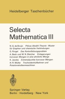 Selecta Mathematica, III.