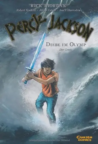 Percy Jackson Comic Cover