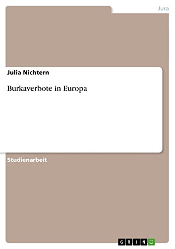 Burkaverbote in Europa
