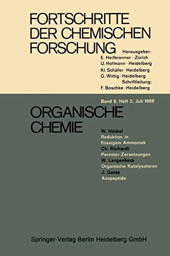 Organische Chemie (Topics in Current Chemistry) (German and English Edition) (Topics in Current Chemistry, 7/1)
