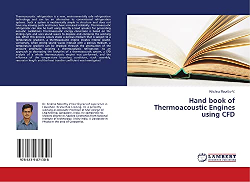 Hand book of Thermoacoustic Engines using CFD: DE