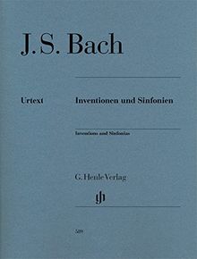 Inventionen und Sinfonien für Klavier BWV 772-801, Ausgabe mit Fingersatz