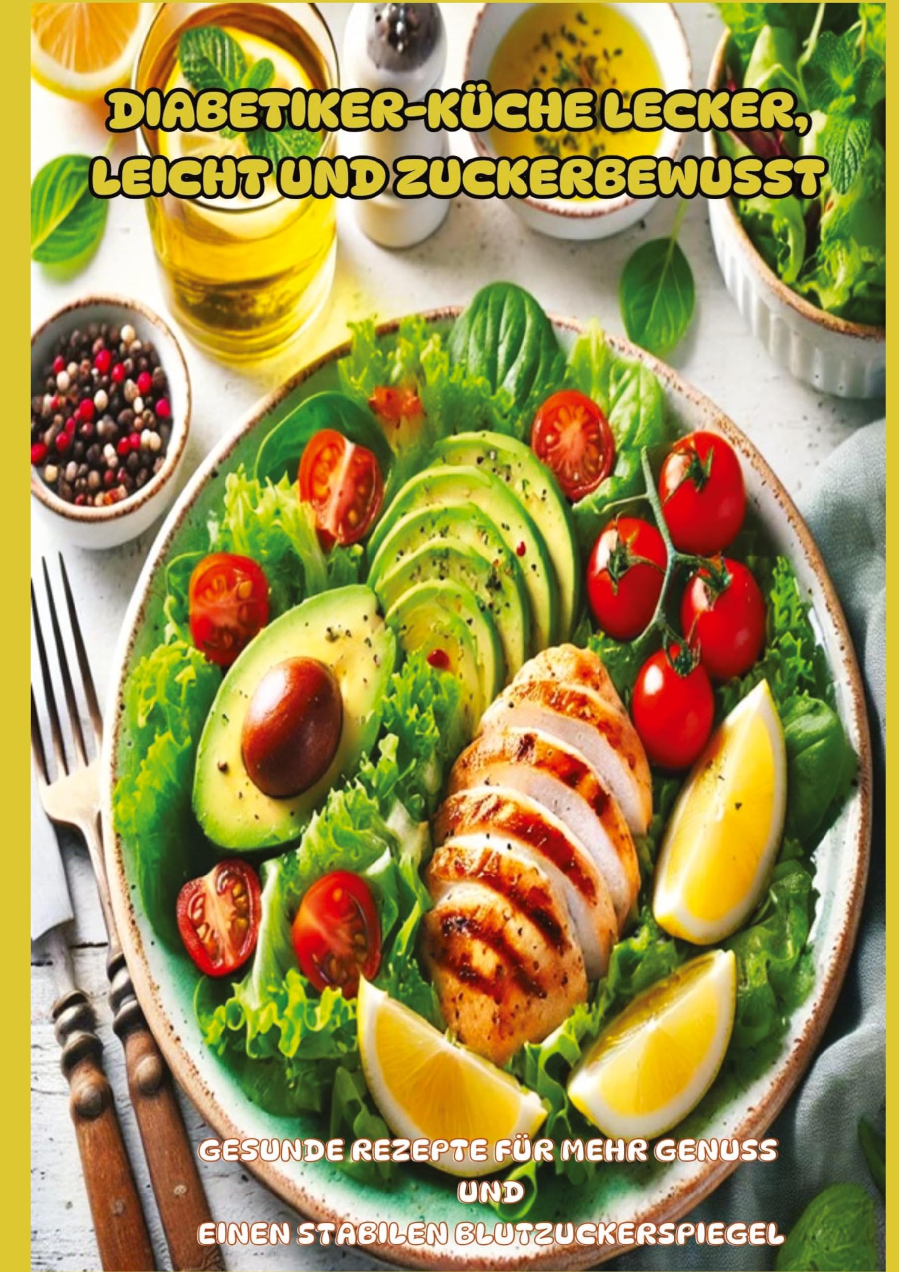Diabetiker-Küche Lecker, leicht und zuckerbewusst: Gesunde Low-Carb-Rezepte für stabile Blutzuckerwerte und mehr Genuss im Alltag: Gesunde Rezepte für mehr Genuss und einen stabilen Blutzuckerspiegel
