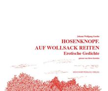Hosenknopf. Auf Wollsack reiten