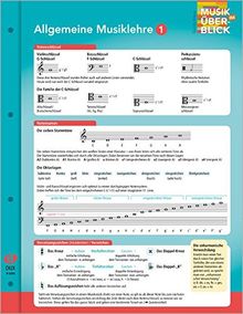 Allgemeine Musiklehre 1 "Musik im Überblick": aus der Reihe "Musik im Überblick"