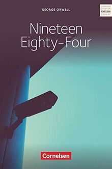 Cornelsen Senior English Library - Literatur - Ab 11. Schuljahr: Nineteen Eighty-Four - Textband mit Annotationen