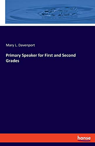Primary Speaker for First and Second Grades