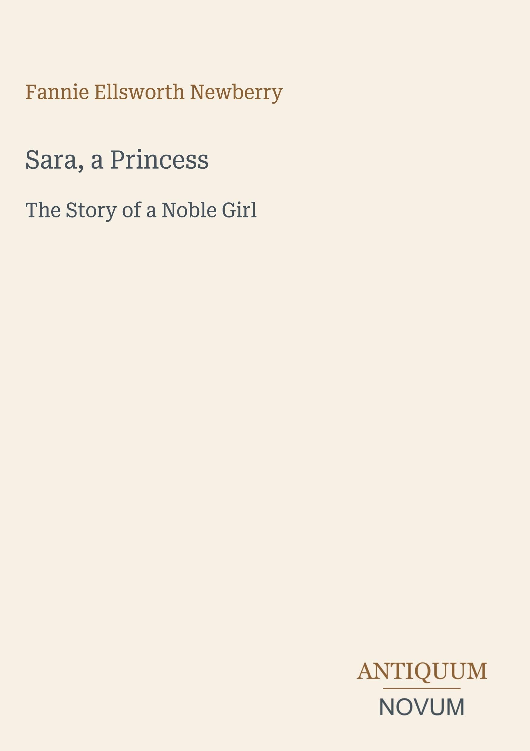 Sara, a Princess
