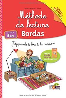 Méthode de lecture Bordas : j'apprends à lire à la maison