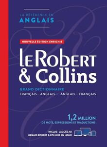 Le Robert & Collins : grand dictionnaire français-anglais, anglais-français