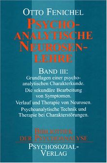Psychoanalytische Neurosenlehre, 3 Bde., Bd.3