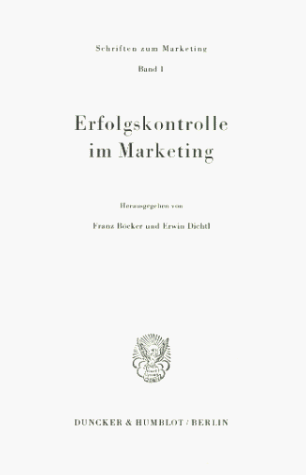 Erfolgskontrolle im Marketing.