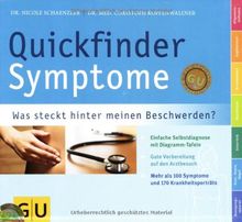 Quickfinder Symptome: Was steckt hinter meinen Beschwerden? (GU Quickfinder)