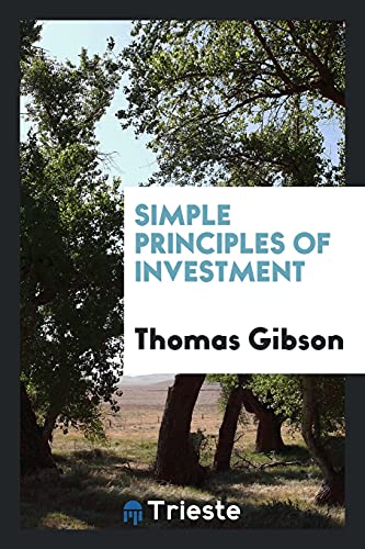 Simple principles of investment