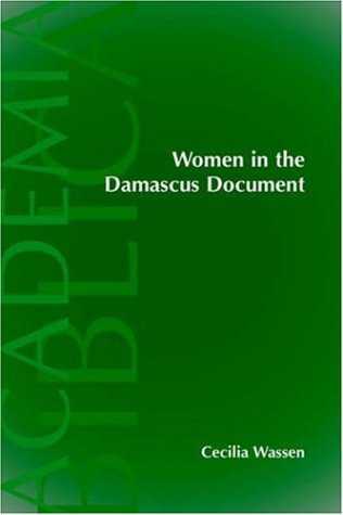Women in the Damascus Document (Academia Biblica)