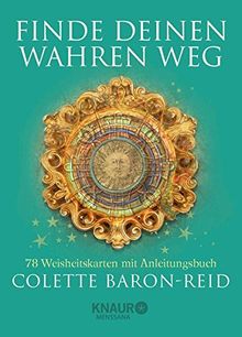 Finde deinen wahren Weg: 78 Weisheitskarten mit Anleitungsbuch