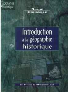 Introduction a la geographie historique