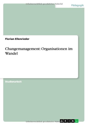 Changemanagement: Organisationen im Wandel
