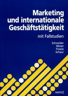 Marketing: mit Internationaler Geschäftstätigkeit