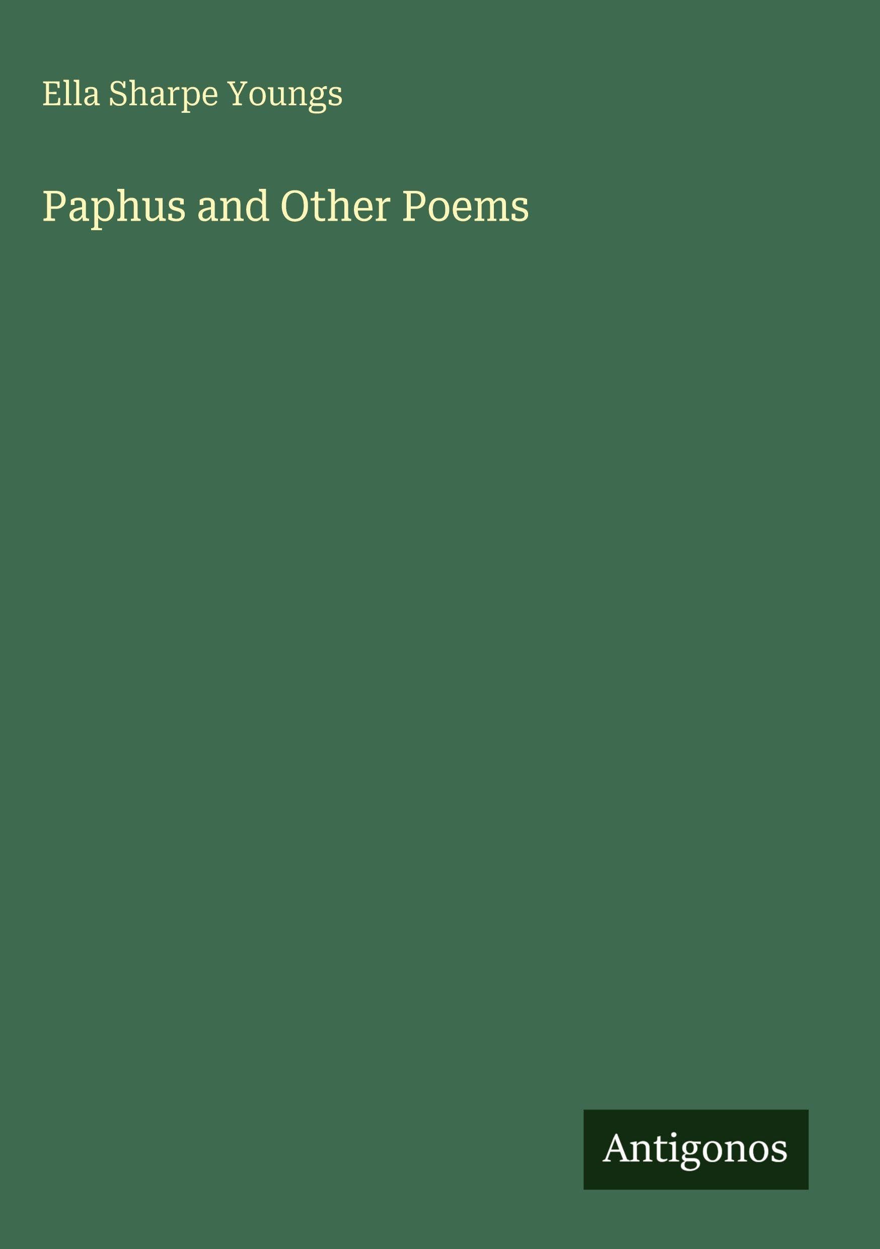 Paphus and Other Poems