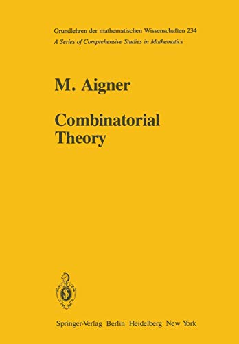 Combinatorial Theory (Grundlehren der mathematischen Wissenschaften, 234, Band 234)