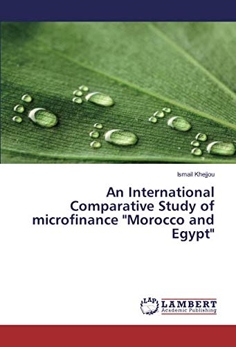 An International Comparative Study of microfinance Morocco and Egypt