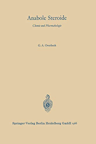 Anabole Steroide: Chemie Und Pharmakologie (German Edition)