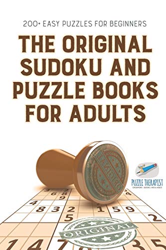 The Original Sudoku and Puzzle Books for Adults | 200+ Easy Puzzles for Beginners