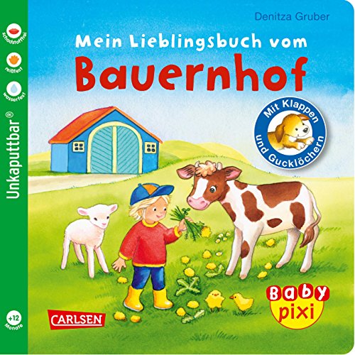 Baby Pixi 69: Mein Lieblingsbuch vom Bauernhof: mit Klappen und Gucklöchern