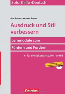 Ausdruck und Stil verbessern: Buch mit Kopiervorlagen auf CD-ROM