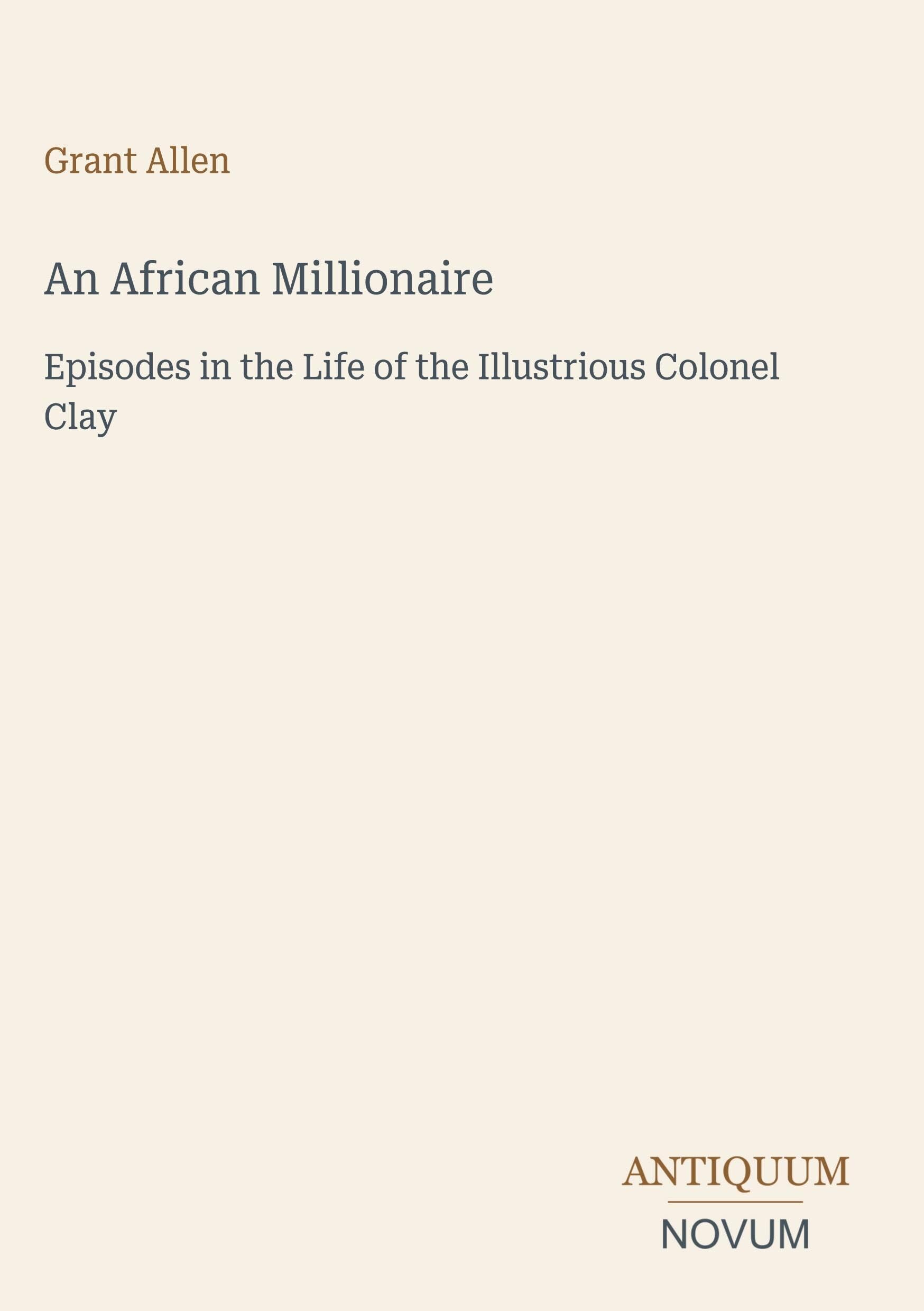 An African Millionaire