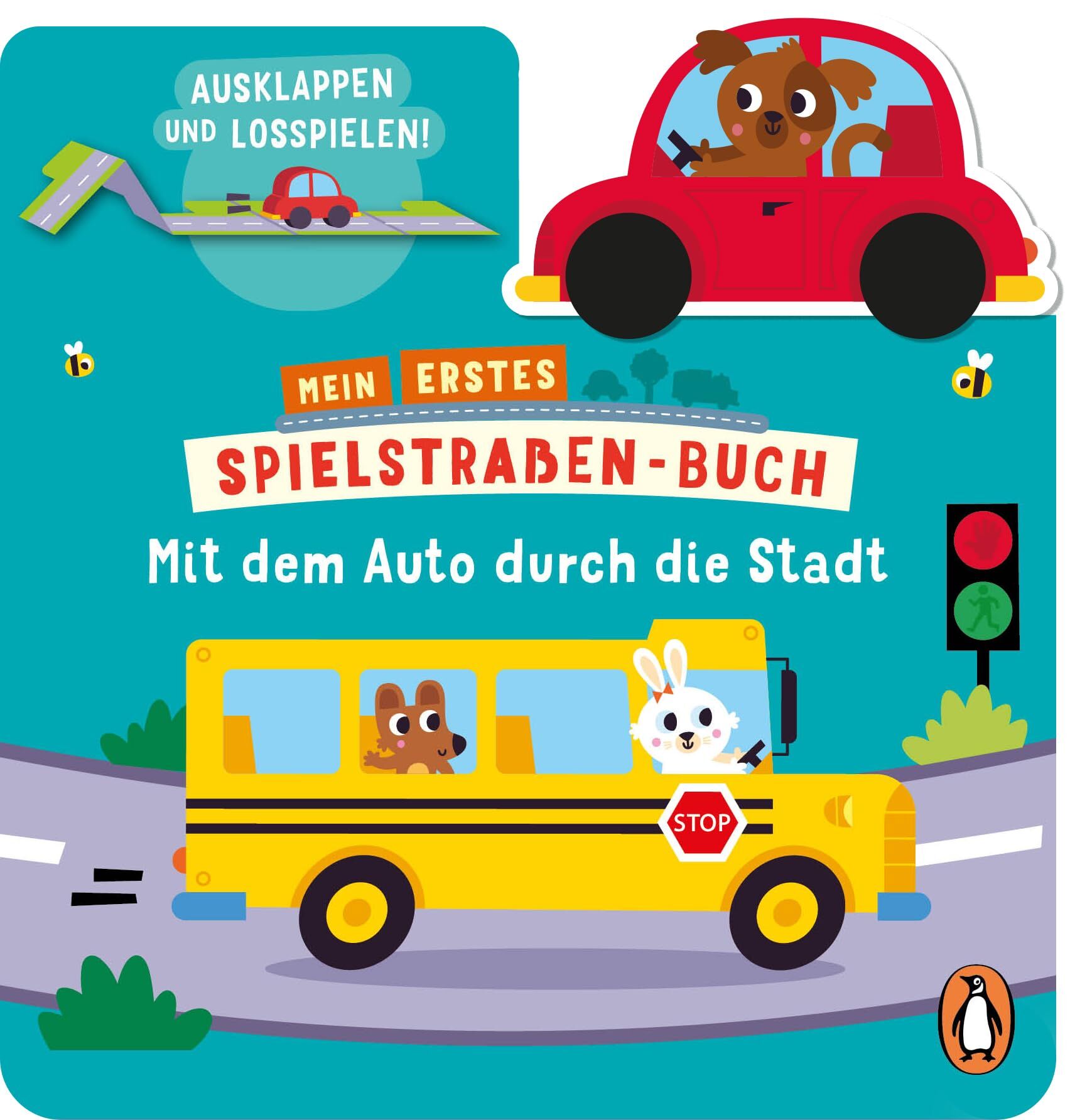 Mein erstes Spielstraßen-Buch - Mit dem Auto durch die Stadt - Neuware