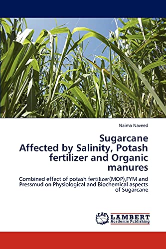 Sugarcane Affected by Salinity, Potash fertilizer and Organic manures: Combined effect of potash fertilizer(MOP),FYM and Pressmud on Physiological and Biochemical aspects of Sugarcane