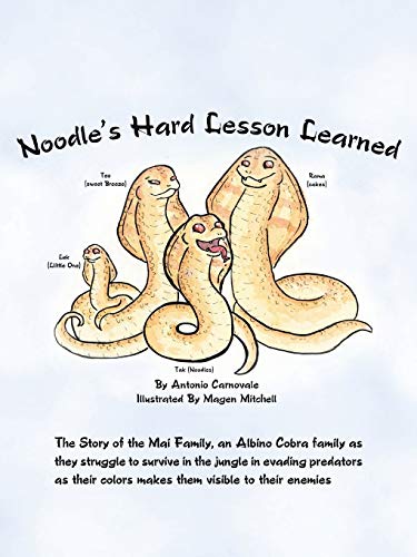 Noodle's Hard Lesson Learned: The Story of the Mai Family, an Albino Cobra Family as they Struggle to Survive in the Jungle in Evading Predators as their Colors makes them Visible to their Enemies