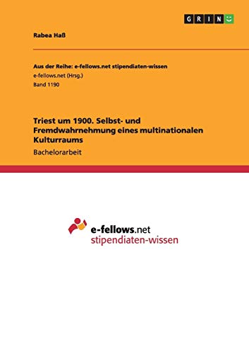 Triest um 1900. Selbst- und Fremdwahrnehmung eines multinationalen Kulturraums