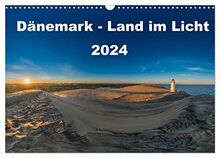 Dänemark - Land im Licht (Wandkalender 2024 DIN A3 quer), CALVENDO Monatskalender