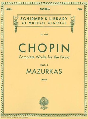 Mazurkas: Piano Solo