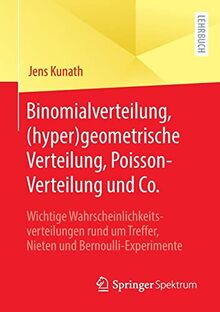 Binomialverteilung, (hyper)geometrische Verteilung, Poisson-Verteilung und Co.: Wichtige Wahrscheinlichkeitsverteilungen rund um Treffer, Nieten und Bernoulli-Experimente