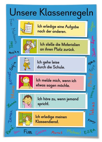 Unsere Klassenregeln (Bildkarten) - Neuware
