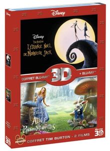 Coffret alice au pays des merveilles ; l'étrange noël de mr jack [Blu-ray] [FR Import]