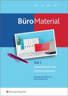BüroMaterial: Arbeitsbuch mit Lernsituationen Teil 1 | Buch | Zustand gut