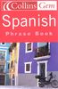 Spanish Phrase Book (Collins Gem)