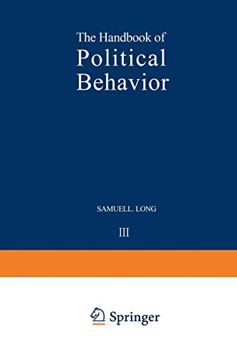 The Handbook of Political Behavior: Volume 3