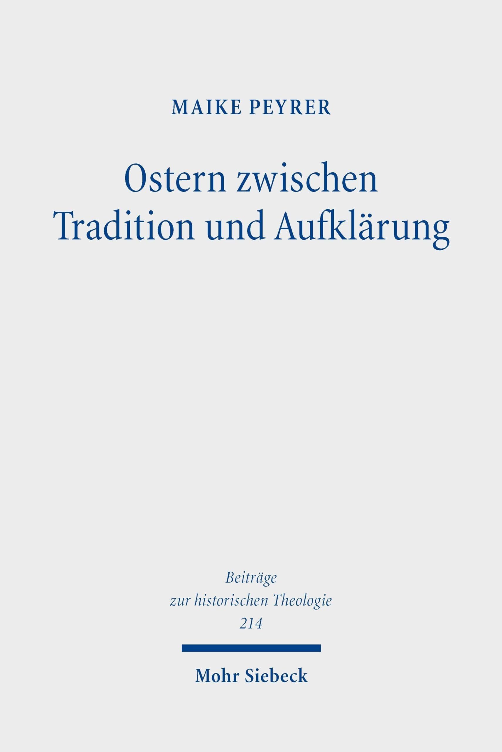 Ostern zwischen Tradition und Aufklärung - Neuware