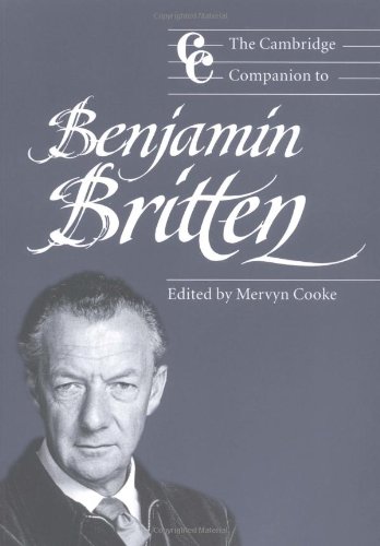 Camb Companion to Benjamin Britten (Cambridge Companions to Music)
