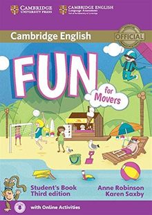 FUN FOR MOVERS 3ED SB/DOWNLOAD AUDIO ONLINE ACT: Third edition; with online activities