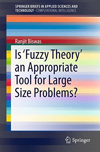 Is 'Fuzzy Theory' an Appropriate Tool for Large Size Problems? (SpringerBriefs in Applied Sciences and Technology)