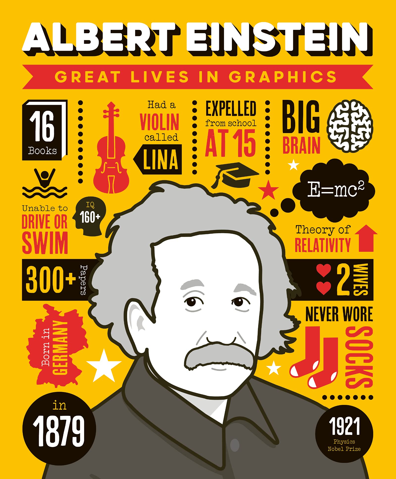 Great Lives in Graphics: Albert Einstein - Neuware